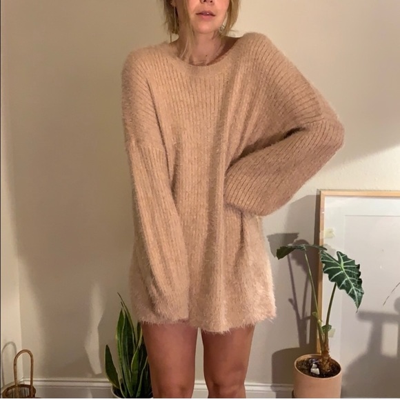 oversized sweater dress